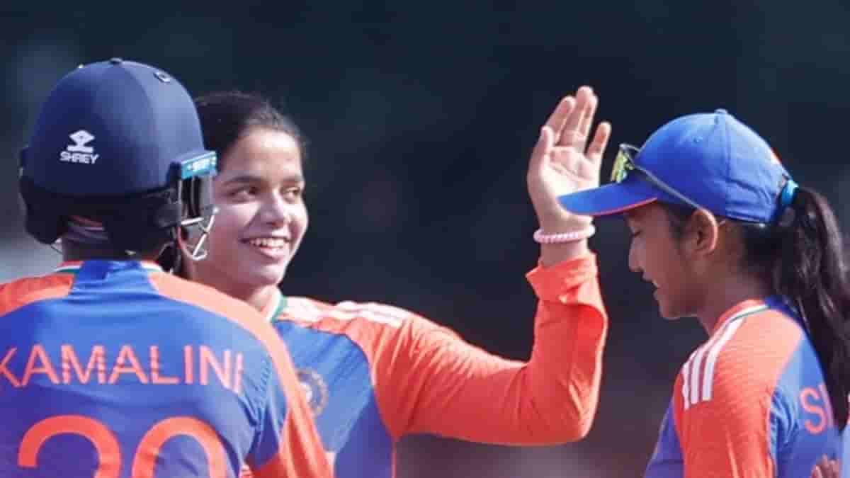 U-19 Women's Asia Cup: 17-Year-Old Spinner Takes 4 Wickets for India