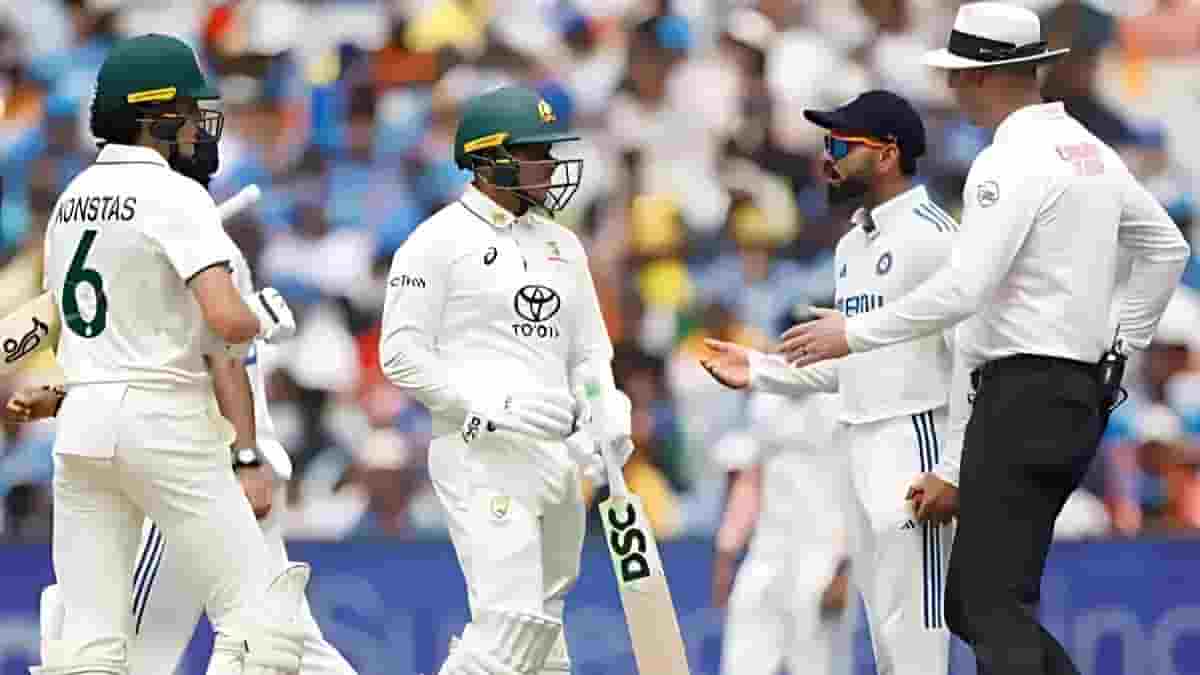 IND vs AUS: Virat Kohli Fined For Collision With Sam Konstas