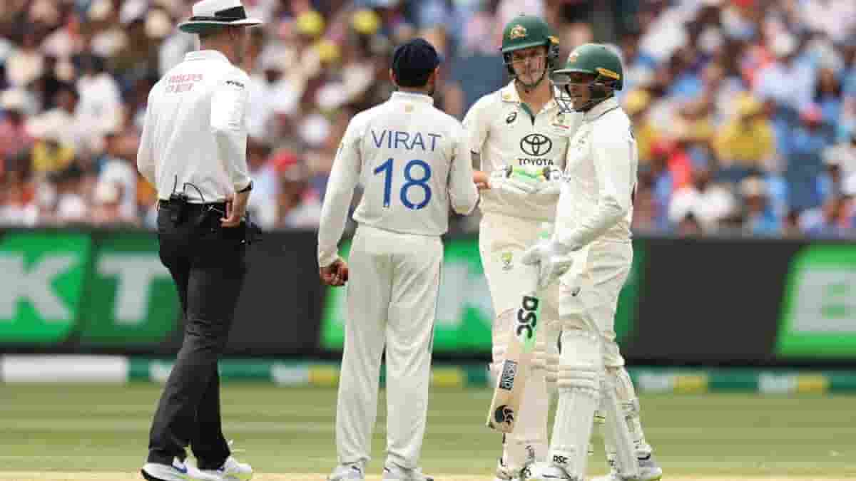 IND vs AUS: Virat Kohli Fined For Collision With Sam Konstas