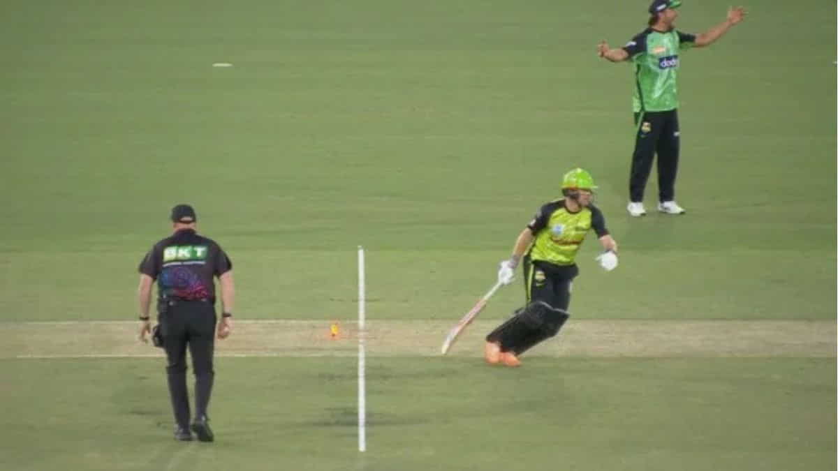 BBL 2024: Run Out Missed During The Match Due To No Appeal