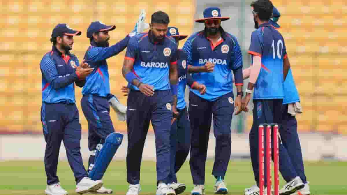 Vijay Hazare Trophy: Pandya Returns To ODI Format (Credits- ESPN)