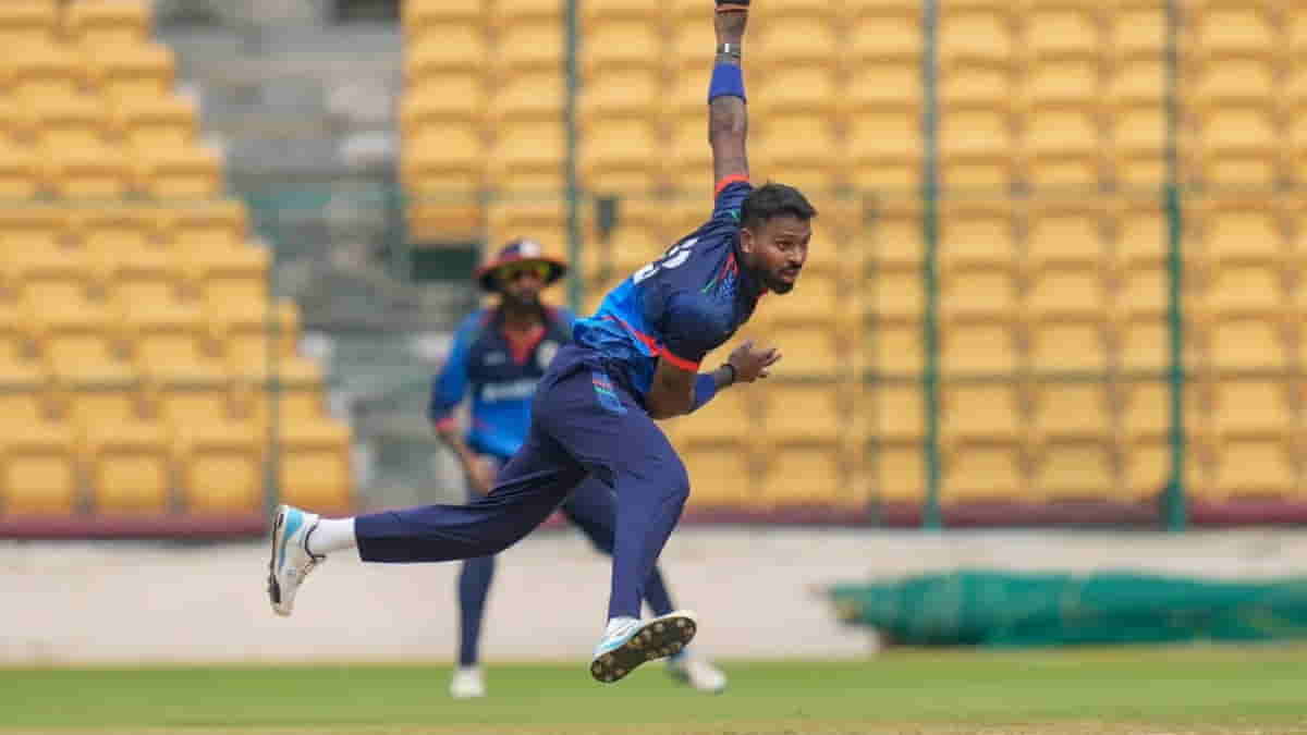 Vijay Hazare Trophy: Pandya Returns To ODI Format (Credits- ESPN)