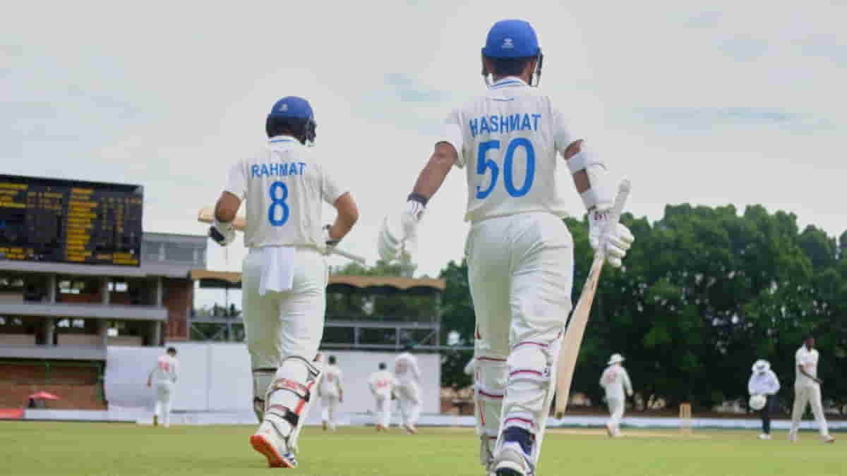 AFG vs ZIM: Records Made In 1st Test Of Series