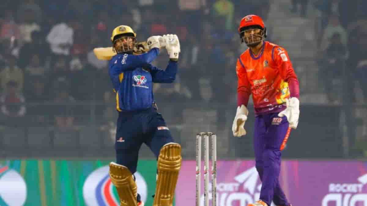 BPL 2025: Litton Das Smashed A Ton In 44 Balls