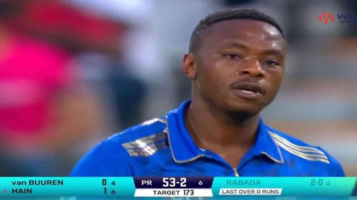SA 20: Rabada Gives Out Historic Performance (Credits- ESPN)