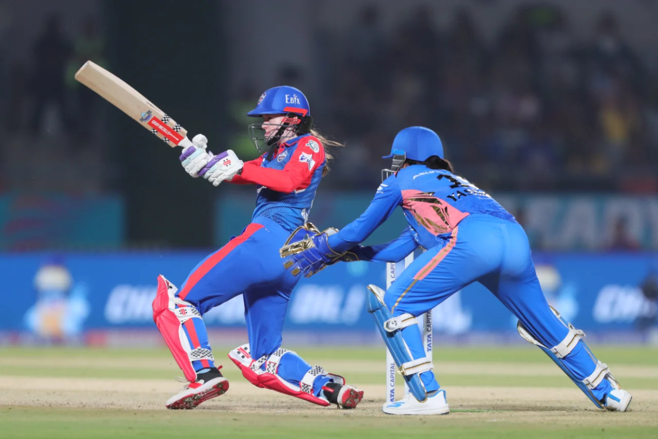 DCW vs MIW: Controversial Last-Ball Thriller In WPL 2025 (Credits- ESPN)