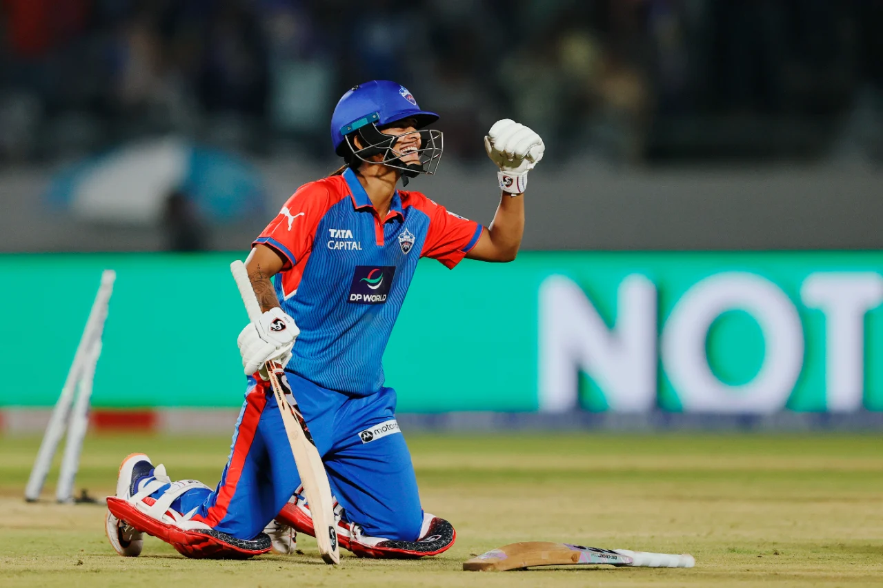 DCW vs MIW: Controversial Last-Ball Thriller In WPL 2025 (Credits- ESPN)