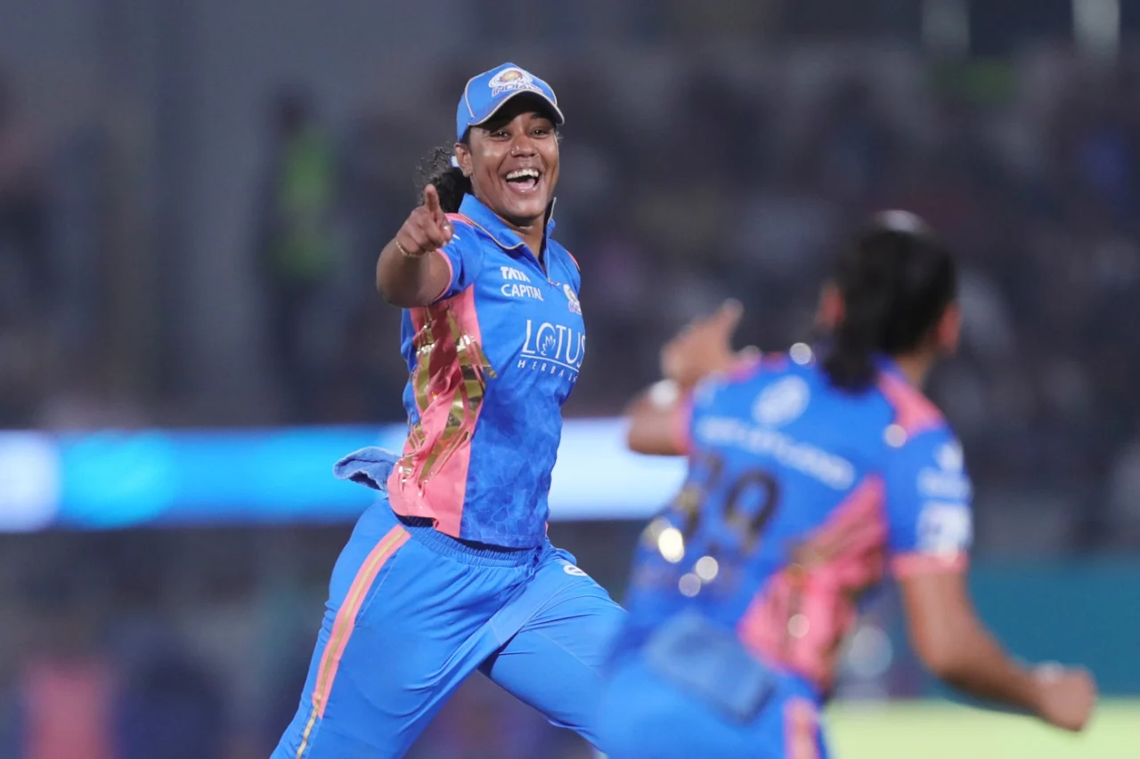 MI vs GG WPL 2025: Mumbai Grabs An Easy Win With 5 Wickets (Credits- ESPN)