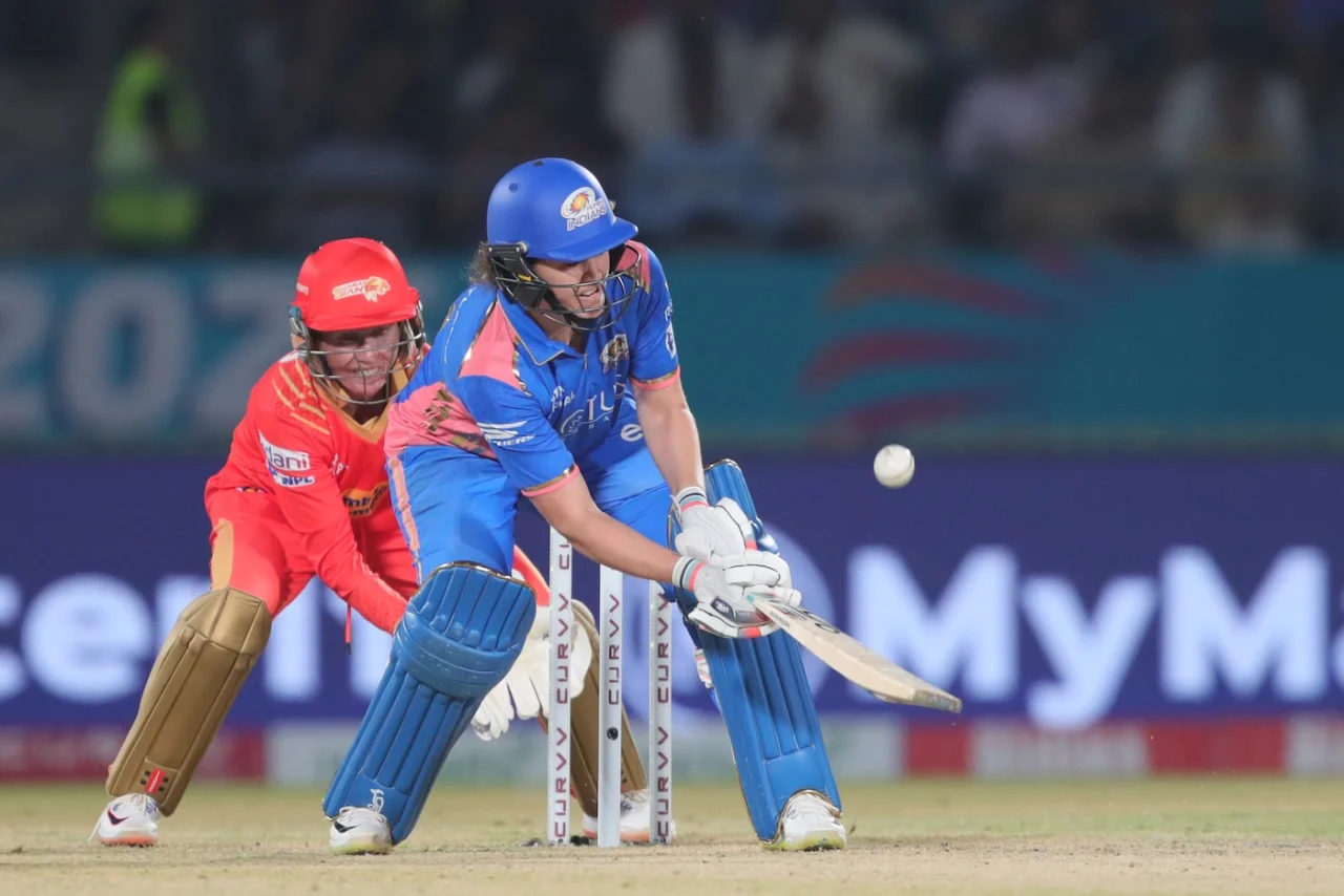 MI vs GG WPL 2025: Mumbai Grabs An Easy Win With 5 Wickets (Credits- ESPN)