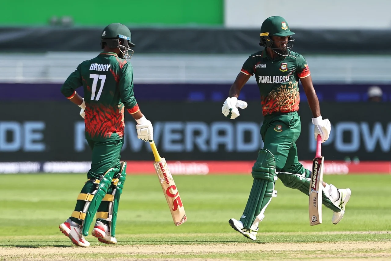 Champions Trophy 2025 IND vs BAN: 6 Wickets Victory For India, Shubhman Gill's Ton (Credits-ESPN)