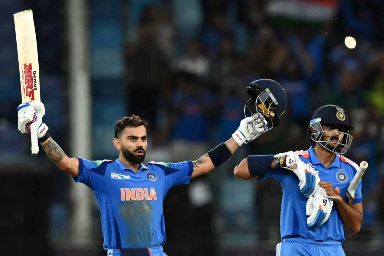 ICC Champions Trophy 2025 IND vs PAK: India At The Top With 6 Wicket Victory, Virat Kohli Completes 51st ODI Ton and a records Most Catches by an Indian in ODI Cricket
