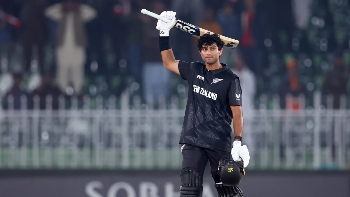 Rachin Ravindra Creates History: Hits A Ton At The ICC Champions Trophy Debut
