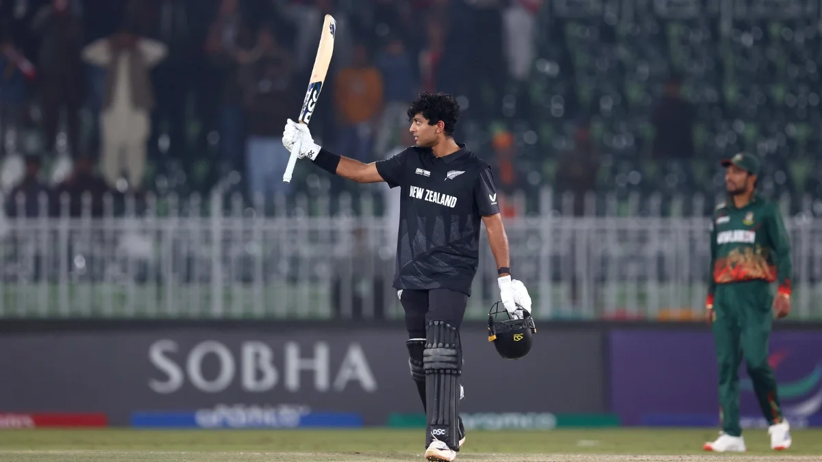 Rachin Ravindra Creates History: Hits A Ton At The ICC Champions Trophy Debut