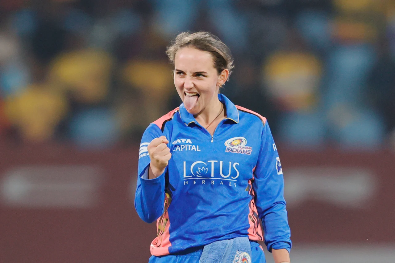 Mumbai Indians Win Over UP Warriors by 6 Wickets in WPL 2025 Lucknow Match (Credits- ESPN)