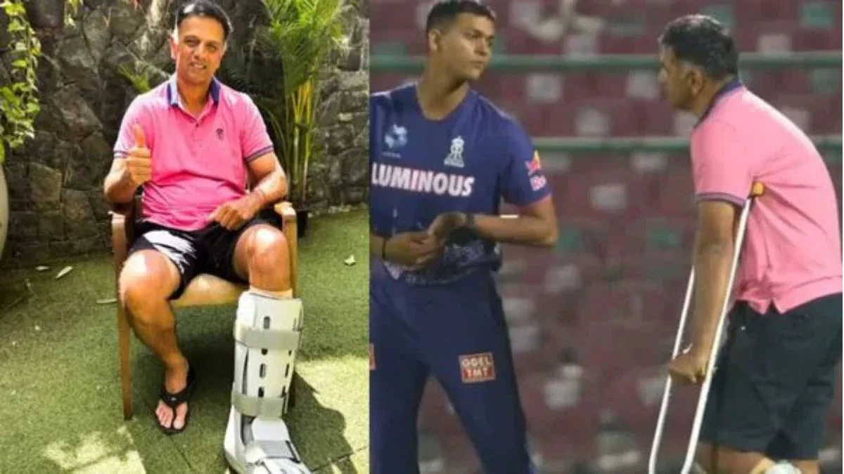 Sheer Motivation Amidst Rahul Dravid Injury In RR Camp