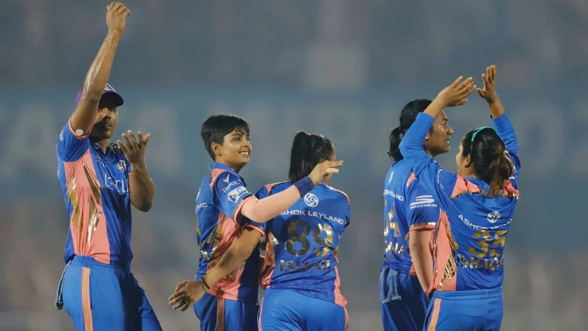 WPL 2025 MI vs GG: MI Advances To Finals With A 47 Run Victory, Set To Face DC In The Finals (Credits- ESPN)
