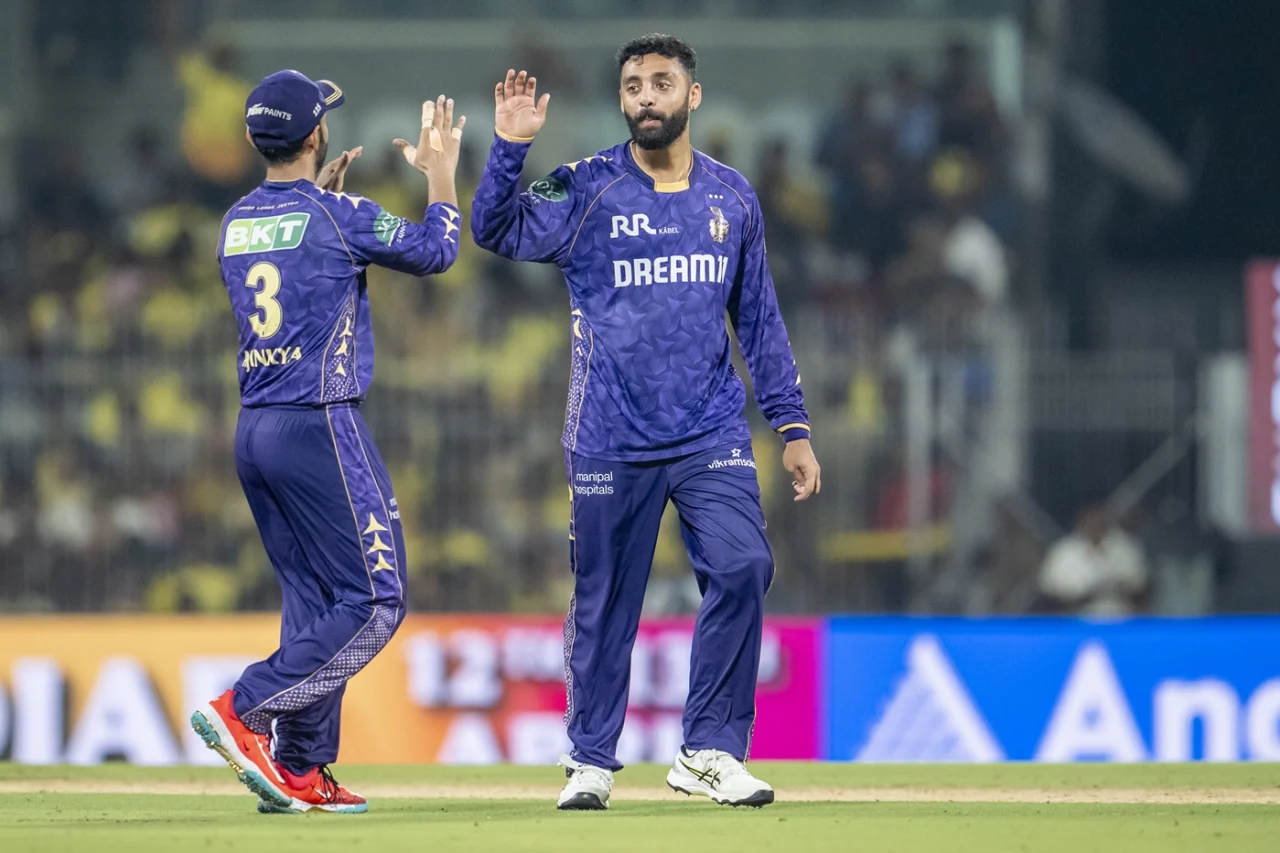 CSK vs KKR IPL 2025: KKR Thrash CSK as Chennai Register Historic Low at Chepauk (Credits- ESPN)