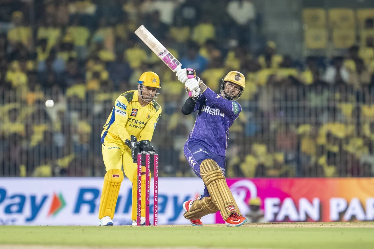 CSK vs KKR IPL 2025: KKR Thrash CSK as Chennai Register Historic Low at Chepauk (Credits- ESPN)