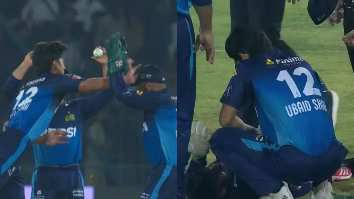 PSL 2025: Ubaid Shah Slaps Teammate After Wicket