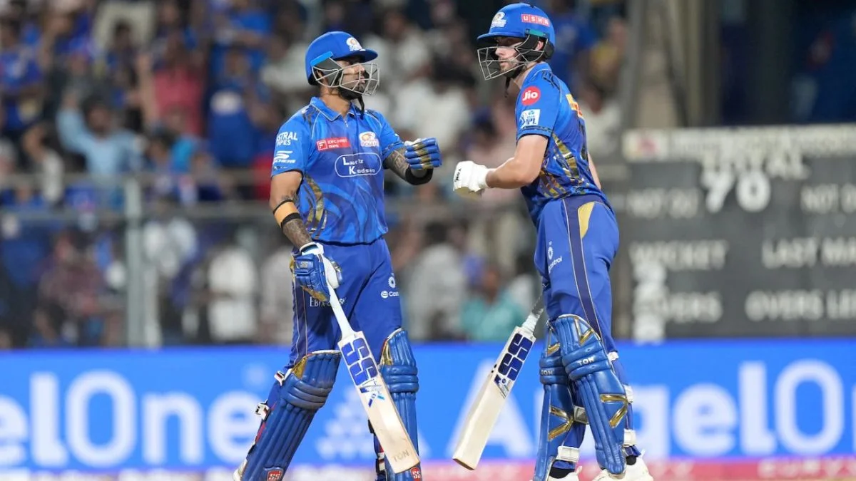 SRH vs MI IPL 2025: 4 Wicket Victory For MI At Wankhade (PC- ESPN) 