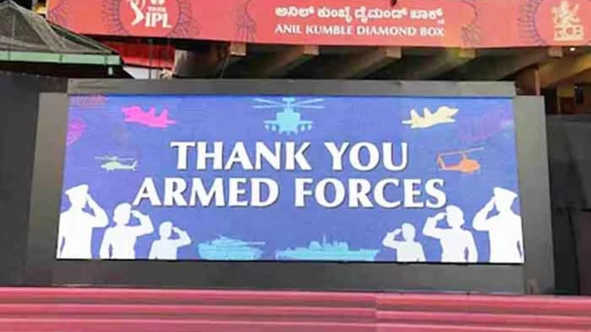 BCCI ToTribute Armed Forces During IPL 2025 Final Ceremony For Operation Sindoor Heroics