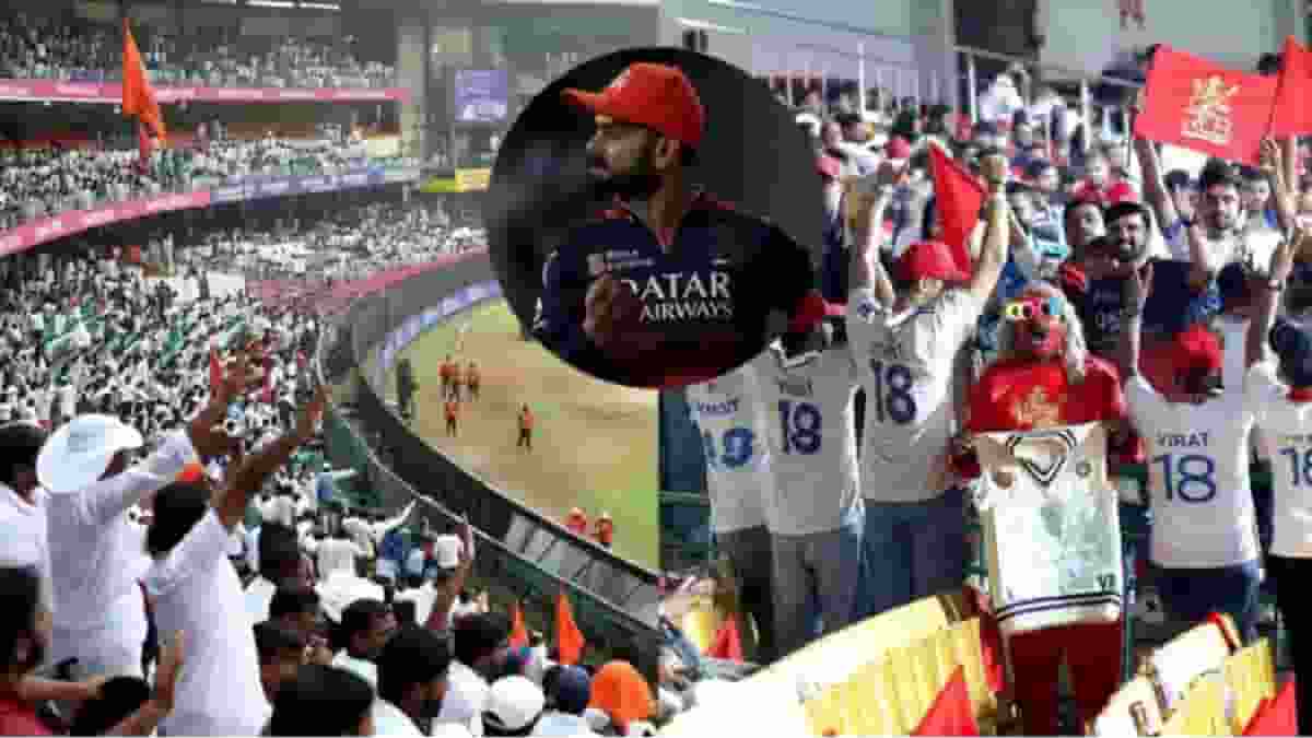 Chinnaswamy Stadium Becomes White: Emotional Fans Pay Tribute To Virat Kohli