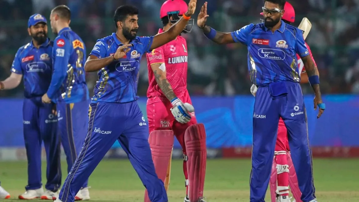 MI vs RR IPL 2025: Mammoth Victory For MI By 100 Runs