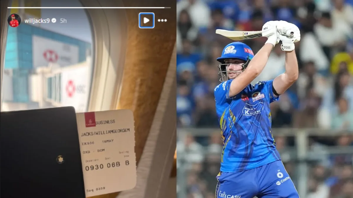 Will Jacks Confirms Return To Mumbai Indians Through An Instagram Post