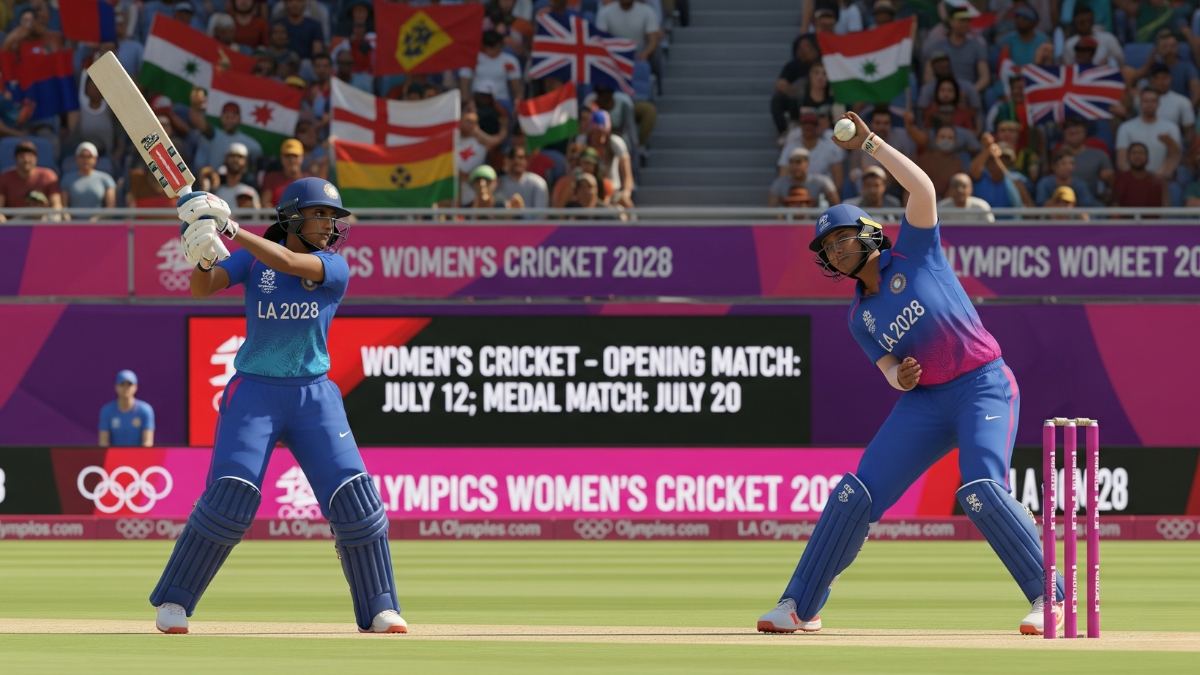 Full LA Olympics Cricket Schedule 2028 Released for Men and Women Matches