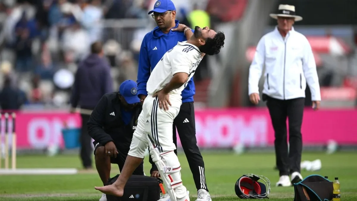 Rishabh Pant Ruled Out Of India vs England Test Series