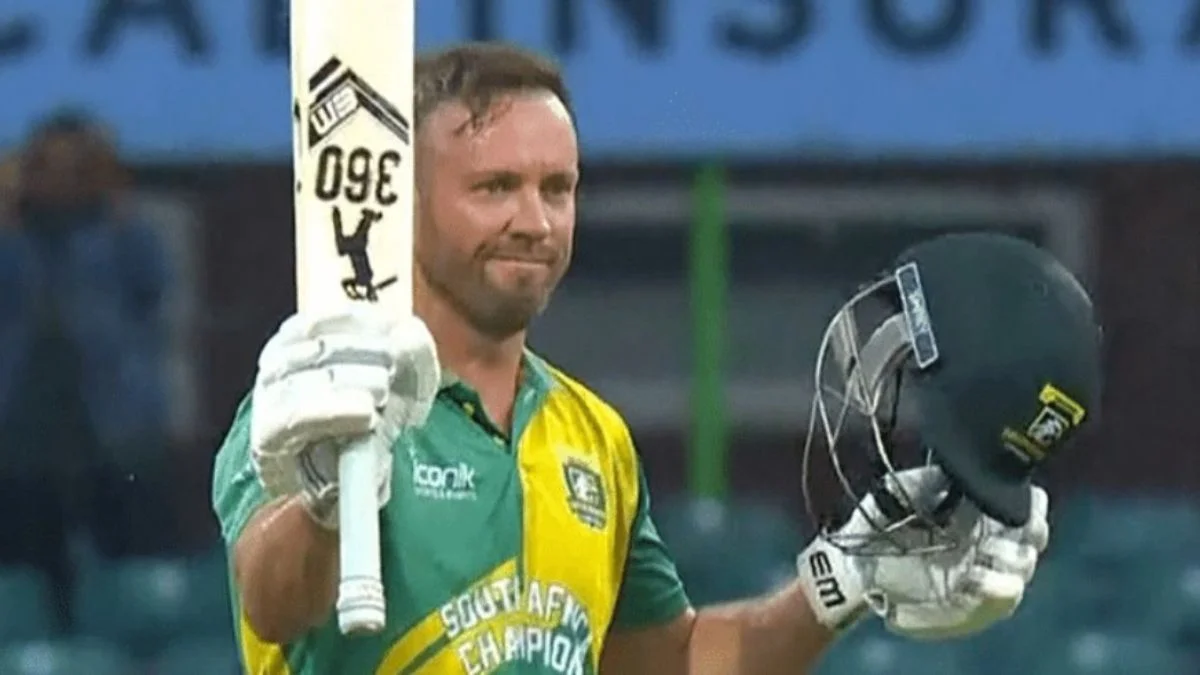 Watch: AB de Villiers Smashes Century In World Championship of Legends
