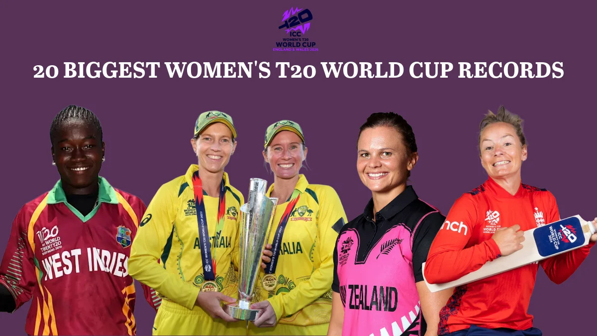 Australia women's team and Deandra Dottin have dominated the list of biggest Women's T20 World Cup records so far.