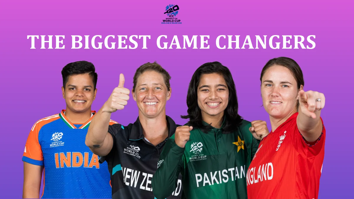 Women's T20 World Cup 2026 match winning players from each team